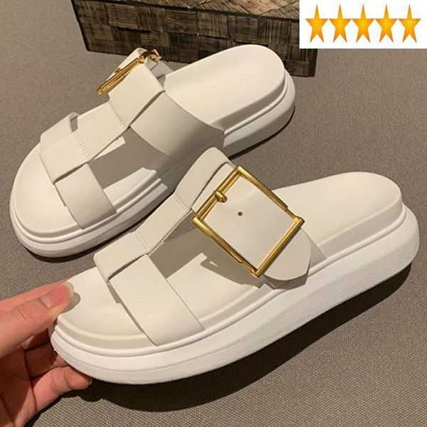 outside women summer leisure sandal wedges slides open toe thick bottom roman sandals female genuine leather black white shoes1
outside women summer leisure sandal wedges slides open toe thick bottom roman sandals female genuine leather black white shoes1