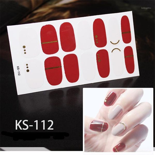 14tips/sheet korean style beauty nail art stickers full cover wraps decorations diy adhesive nails decals1, Black
14tips/sheet korean style beauty nail art stickers full cover wraps decorations diy adhesive nails decals1, Black