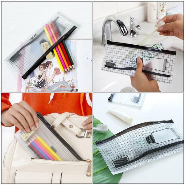 storage bags 1x eco friendly transparent portable clear pvc travel bag for toothbrush toothpaste stationery drop
storage bags 1x eco friendly transparent portable clear pvc travel bag for toothbrush toothpaste stationery drop