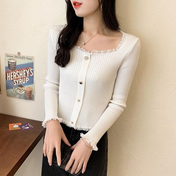 women's sweaters autumn style western style, age-reducing small fragrant wind square neck sweater gray22, White;black
women's sweaters autumn style western style, age-reducing small fragrant wind square neck sweater gray22, White;black