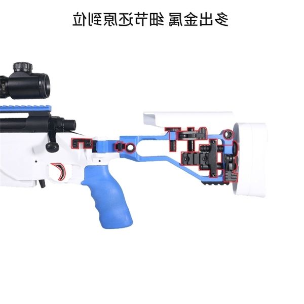 23m40a6 clever new tiger pull bolt shell throwing nylon soft bullet boy toy gun sniper model jedi eating chicken
23m40a6 clever new tiger pull bolt shell throwing nylon soft bullet boy toy gun sniper model jedi eating chicken