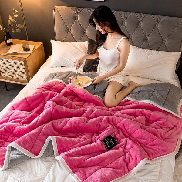 blankets double-layer wool patchwork coral fleece blanket thickened bedspread bedding coverlet manta frazadas mantas de cama cobertor
blankets double-layer wool patchwork coral fleece blanket thickened bedspread bedding coverlet manta frazadas mantas de cama cobertor
