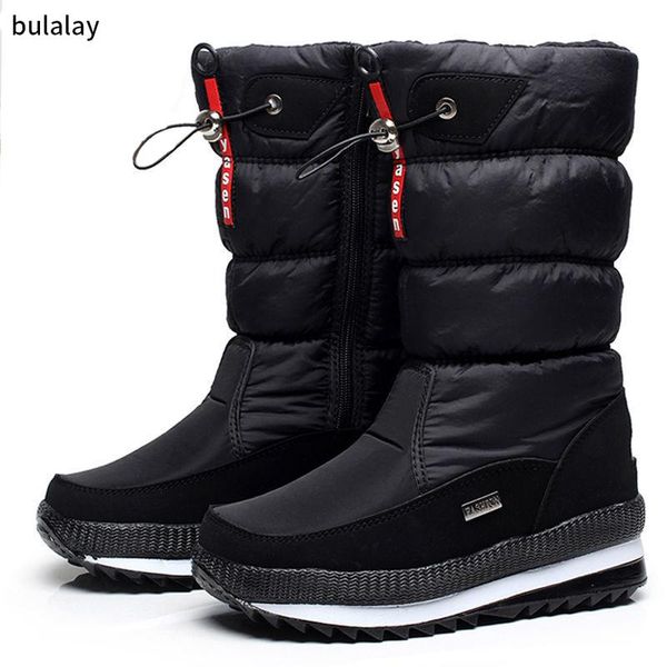 boots women snow platform winter thick plush waterproof non-slip fashion shoes warm fur botas mujer, Black
boots women snow platform winter thick plush waterproof non-slip fashion shoes warm fur botas mujer, Black