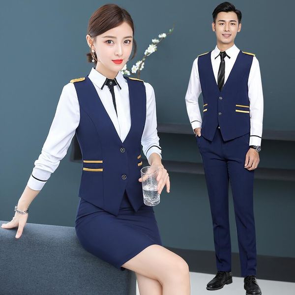 women's suits & blazers high qualitly el work sales department suit jewelry store customer service beautician front desk clothes, White;black
women's suits & blazers high qualitly el work sales department suit jewelry store customer service beautician front desk clothes, White;black
