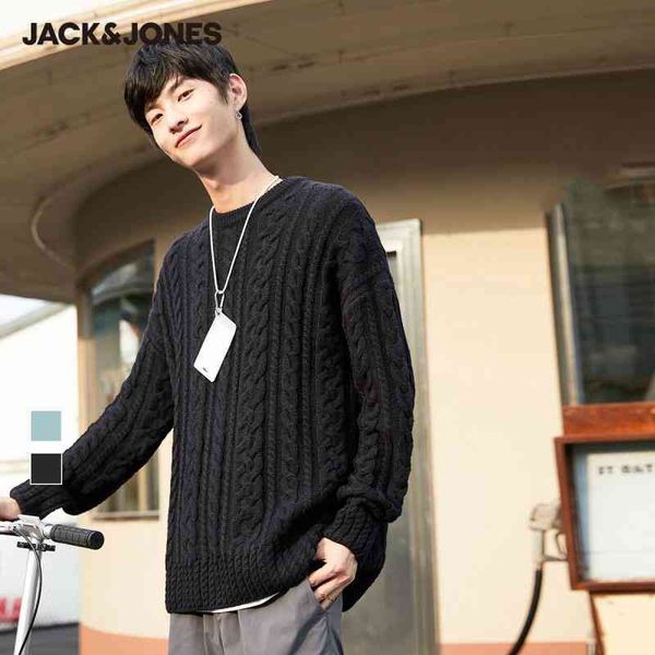 jon men's oversized vintage thickened warm round neckline knit sweater|220325002, Black
jon men's oversized vintage thickened warm round neckline knit sweater|220325002, Black