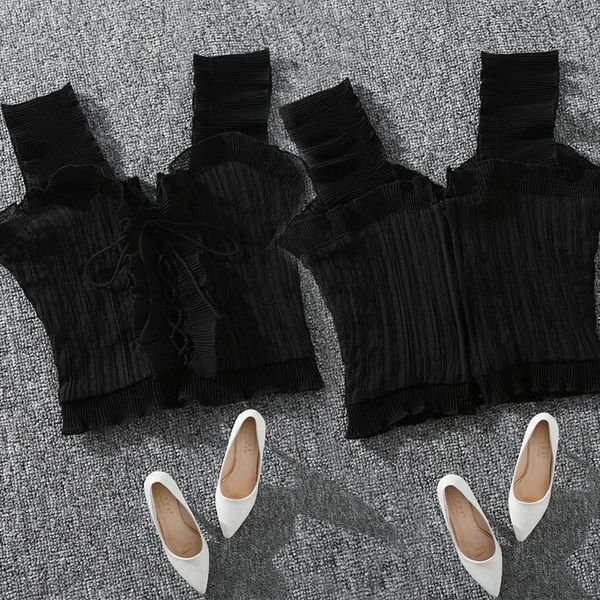 women's tanks & camis 2021 summer autumn bustier white black tank female bandage sleeveless crop zipper woman clothes
women's tanks & camis 2021 summer autumn bustier white black tank female bandage sleeveless crop zipper woman clothes