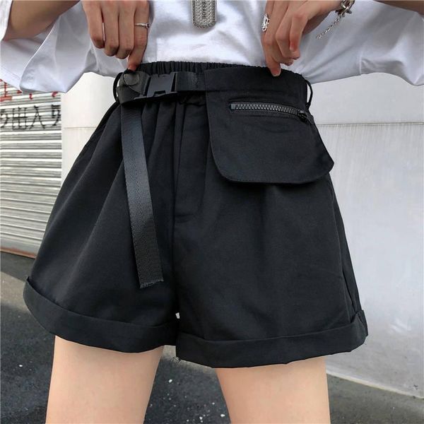 nicemix summer style women short pants size fashion casual loose solid whit belt streetwear cargo tooling pant for women's shorts, White;black
nicemix summer style women short pants size fashion casual loose solid whit belt streetwear cargo tooling pant for women's shorts, White;black