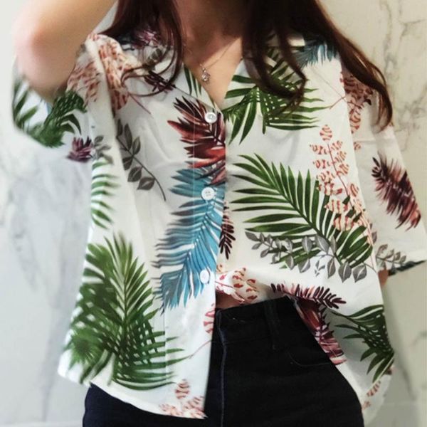 women's blouses & shirts 40# women bohemian button up lapel shirt printing short sleeve loose blouse korean style southeast asian, White
women's blouses & shirts 40# women bohemian button up lapel shirt printing short sleeve loose blouse korean style southeast asian, White