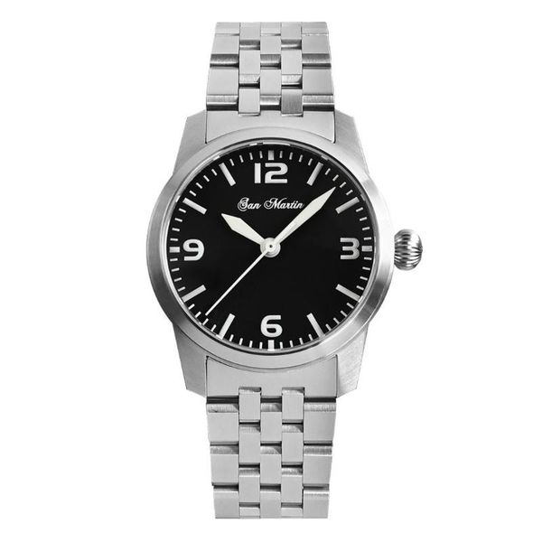 wristwatches san martin mens watches military men automatic mechanical wristwatch 100m waterproof c3 luminous steel strap yn55 sapphir, Slivery;brown
wristwatches san martin mens watches military men automatic mechanical wristwatch 100m waterproof c3 luminous steel strap yn55 sapphir, Slivery;brown