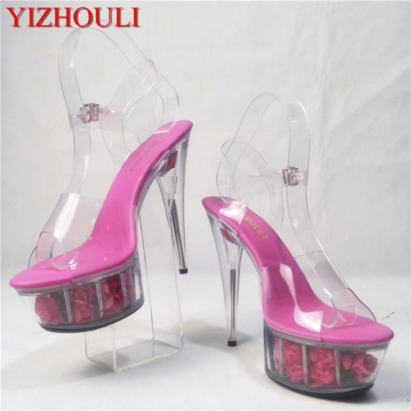 summer weddings, fashion heels and pink rose decorative platform women's shoes, with a 15cm high heel sandals, Black
summer weddings, fashion heels and pink rose decorative platform women's shoes, with a 15cm high heel sandals, Black
