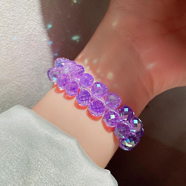 charm bracelets korean fashion transparent crystal beads bracelet for women girls luxury simple adjustable chain jewelry 2021, Golden;silver
charm bracelets korean fashion transparent crystal beads bracelet for women girls luxury simple adjustable chain jewelry 2021, Golden;silver