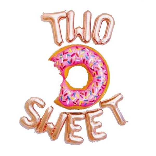 party decoration 1set 16inch rose gold two sweet letters foil balloons donut balloon for baby shower 2nd birthday decorations supplie
party decoration 1set 16inch rose gold two sweet letters foil balloons donut balloon for baby shower 2nd birthday decorations supplie
