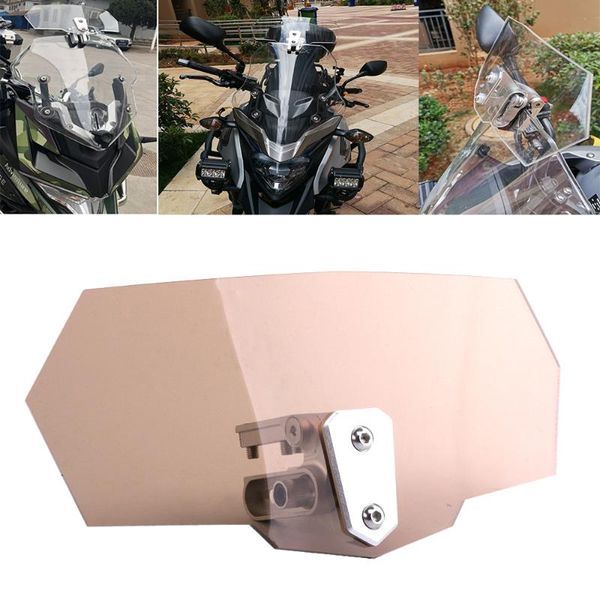 motorcycle windshield universal heighten small plate alluminum bracket+acrylic glass adjustable moto extension deflector screen
motorcycle windshield universal heighten small plate alluminum bracket+acrylic glass adjustable moto extension deflector screen
