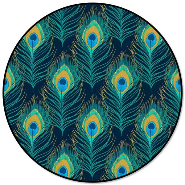 carpets peacock feather cyan printed round carpet for living room kids bedroom tea table sofa area rug mats
carpets peacock feather cyan printed round carpet for living room kids bedroom tea table sofa area rug mats