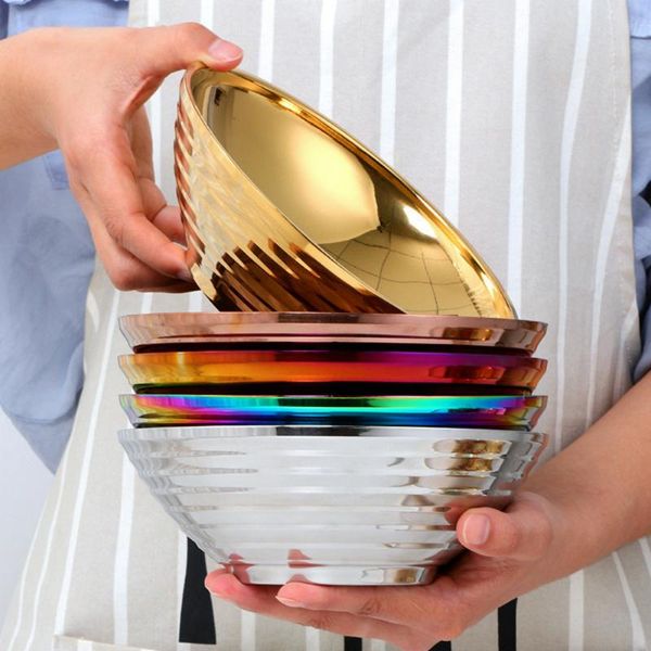 noodles bowl heat insulation japanese stainless steel ramen instant large rice soup salad for restaurant kitchen tableware bowls
noodles bowl heat insulation japanese stainless steel ramen instant large rice soup salad for restaurant kitchen tableware bowls