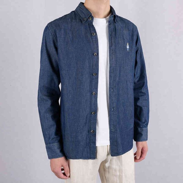 men's t-shirts spring autumn long-sleeved cotton fashion casual loose shirts for simple embriodery solid denim shirt men sfpg, White;black
men's t-shirts spring autumn long-sleeved cotton fashion casual loose shirts for simple embriodery solid denim shirt men sfpg, White;black