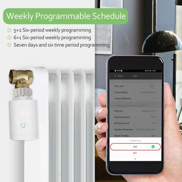 thermostatic radiator valve intelligent smart supplies programmable zigbee 3.0 temperature controller actuator home control
thermostatic radiator valve intelligent smart supplies programmable zigbee 3.0 temperature controller actuator home control