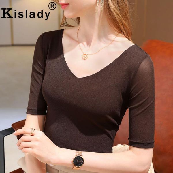 women's t-shirt 2021 spring autumn v-neck half sleeve gothic women shirts patchwork ol plus size korean harajuku solid clothes, White
women's t-shirt 2021 spring autumn v-neck half sleeve gothic women shirts patchwork ol plus size korean harajuku solid clothes, White