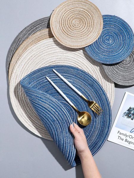 mats & pads 4/6/8 pcs round placemats for table mat anti slip drink coasters insulated solid linen ramie decor kitchen
mats & pads 4/6/8 pcs round placemats for table mat anti slip drink coasters insulated solid linen ramie decor kitchen