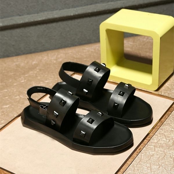 official website 70% off outlet summer new cowhide sandals outdoor casual light rivet men's shoes guangzhou large factory sale, Black
official website 70% off outlet summer new cowhide sandals outdoor casual light rivet men's shoes guangzhou large factory sale, Black