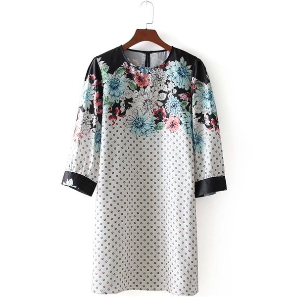 women vintage sweet floral printing polka dot casual slim fashion dress lady streetwear vestidos chic retro dresses ds536 210420, Black;gray
women vintage sweet floral printing polka dot casual slim fashion dress lady streetwear vestidos chic retro dresses ds536 210420, Black;gray