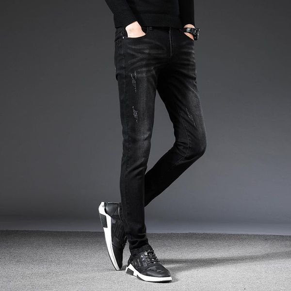 men's jeans man mens pants korean pantalon homme denim trousers men black fashion casual, Blue
men's jeans man mens pants korean pantalon homme denim trousers men black fashion casual, Blue