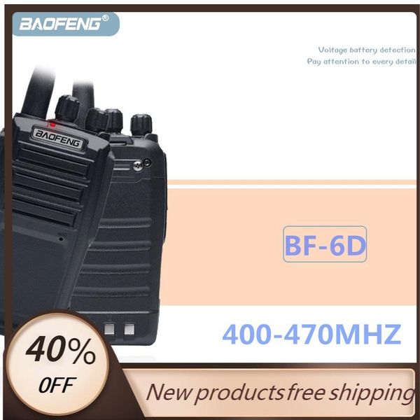 walkie talkie baofeng uv-6d 5w long range two way radio 400-480mhz uhf single band handheld uv6d transceiver interphone
walkie talkie baofeng uv-6d 5w long range two way radio 400-480mhz uhf single band handheld uv6d transceiver interphone