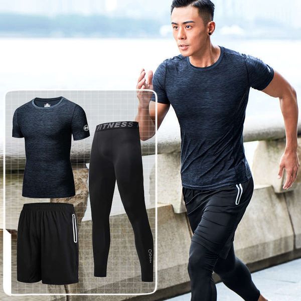 sports and tracksuits men's leisure suit in summer of outdoor fashion short sleeve trend korean version running with three piece set, Gray
sports and tracksuits men's leisure suit in summer of outdoor fashion short sleeve trend korean version running with three piece set, Gray