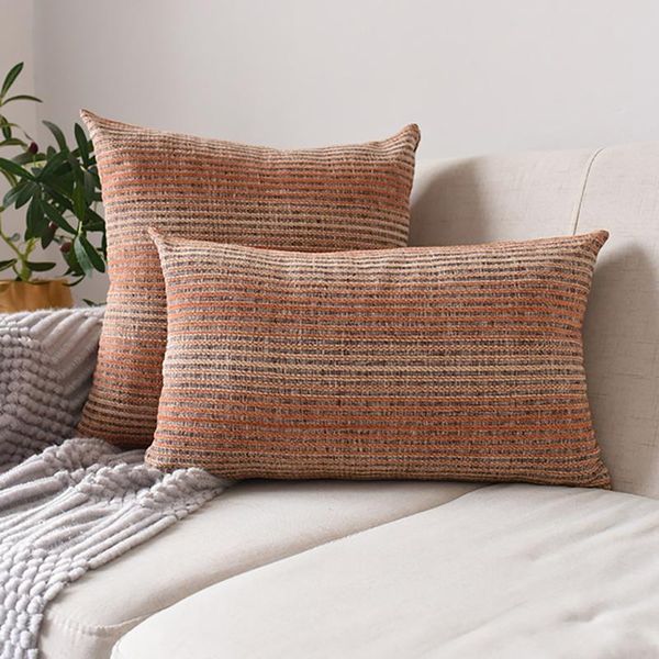 cushion/decorative pillow cushion cover chenille pillowcase stripe lumbar throw pillows living room core without bed decorative
cushion/decorative pillow cushion cover chenille pillowcase stripe lumbar throw pillows living room core without bed decorative