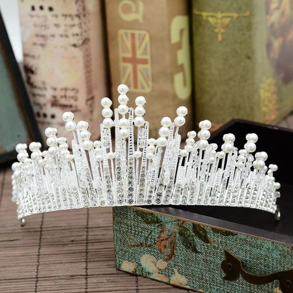 hair clips & barrettes vintage multilayer luxury silver color crystal pearl tiara crown wedding accessories bridal party jewelry big headban, Golden;silver
hair clips & barrettes vintage multilayer luxury silver color crystal pearl tiara crown wedding accessories bridal party jewelry big headban, Golden;silver