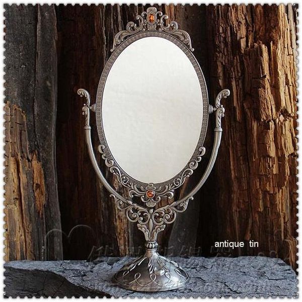 mirrors retro dressing table mirror classical tin metal deskdouble-sided makeup european antique elliptical dresser
mirrors retro dressing table mirror classical tin metal deskdouble-sided makeup european antique elliptical dresser