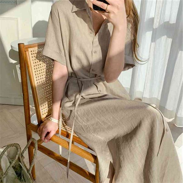 women summer shirt dress casual 3 colors loose fashionable split lace up cotton and linen long dr1670 210427, White;black
women summer shirt dress casual 3 colors loose fashionable split lace up cotton and linen long dr1670 210427, White;black
