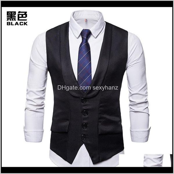 outerwear coats mens clothing apparel drop delivery 2021 dress vests for formal wedding vneck singlebreasted slim fit waistcoat gilet men ve, Black;white
outerwear coats mens clothing apparel drop delivery 2021 dress vests for formal wedding vneck singlebreasted slim fit waistcoat gilet men ve, Black;white