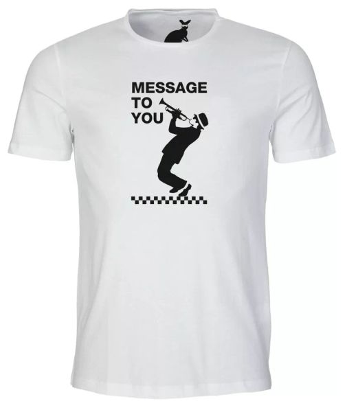 A Message To You MENS T SHIRT 2 tone two beat specials rude boy ska the love fan, White;black
A Message To You MENS T SHIRT 2 tone two beat specials rude boy ska the love fan, White;black