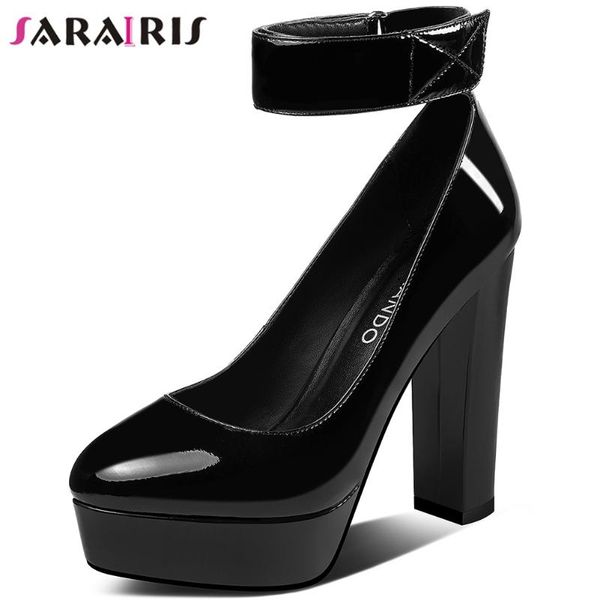 dress shoes sarairis genuine leather pumps women spring platform date ladies cool heels party, Black
dress shoes sarairis genuine leather pumps women spring platform date ladies cool heels party, Black