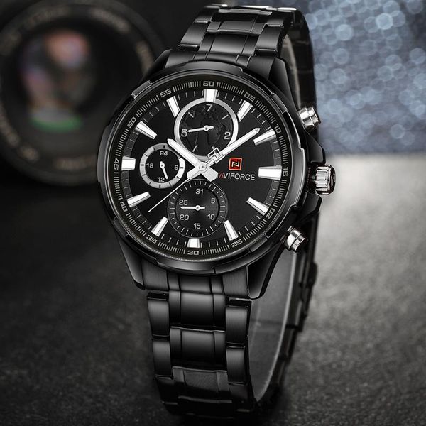 wristwatches naviforce watch for men military sport stainless steel strap waterproof with 24 hour date display wrist relogio masculino, Slivery;brown
wristwatches naviforce watch for men military sport stainless steel strap waterproof with 24 hour date display wrist relogio masculino, Slivery;brown