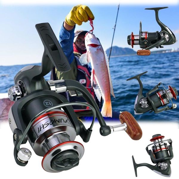 yumoshi 12 bearing balls metal reel fishing spinning reels 3000-7000 aluminum alloy baitcasting
yumoshi 12 bearing balls metal reel fishing spinning reels 3000-7000 aluminum alloy baitcasting