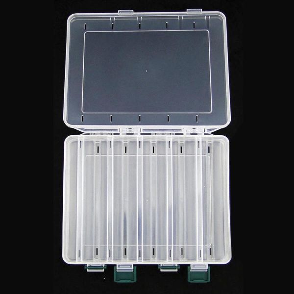 slots adjustable plastic fishing lure hook tackle box storage case portable clear multifunctional organizer accessories
slots adjustable plastic fishing lure hook tackle box storage case portable clear multifunctional organizer accessories