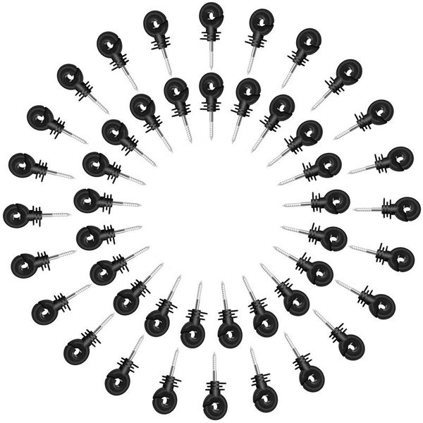 25pcs electric fence insulator screw-in ring post wood insulator,livestock accessories fencing, trellis & gates
25pcs electric fence insulator screw-in ring post wood insulator,livestock accessories fencing, trellis & gates