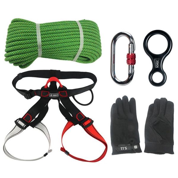 cords, slings and webbing outdoor downhill suit mountaineering climbing aerial work safety belt set speed drop emergency self-rescue rope
cords, slings and webbing outdoor downhill suit mountaineering climbing aerial work safety belt set speed drop emergency self-rescue rope