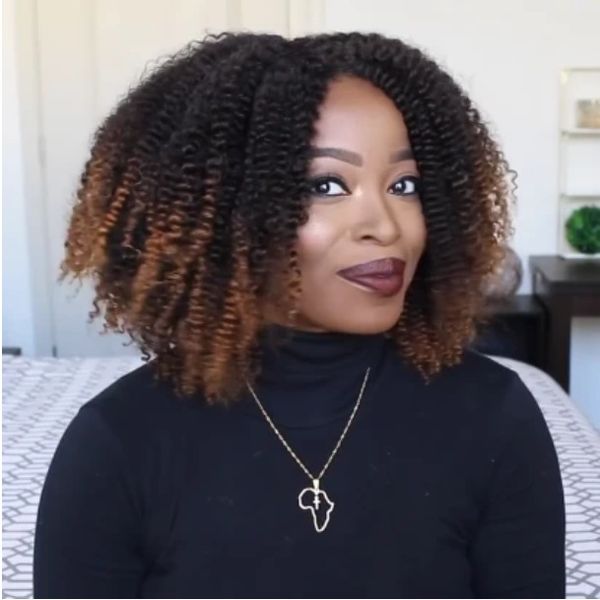 new african wig european and american style wig short curly hair afro small head cover, Black
new african wig european and american style wig short curly hair afro small head cover, Black