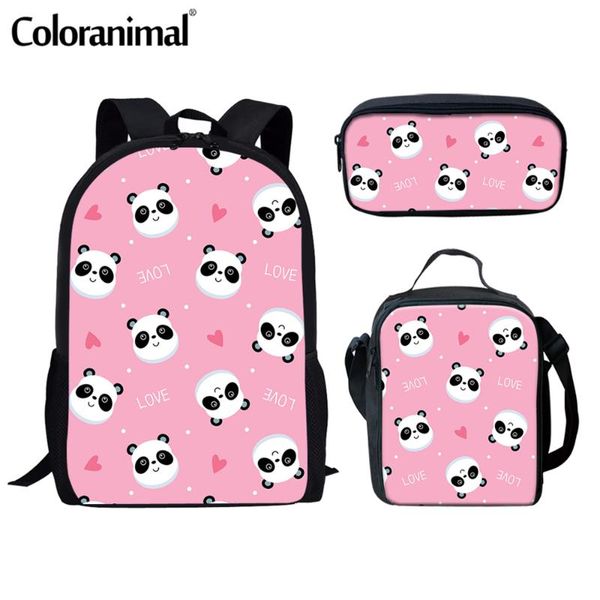 backpack coloranimal arrival school bag for girls teens cute panda cartoon pattern student book pencil bags mochila escolar
backpack coloranimal arrival school bag for girls teens cute panda cartoon pattern student book pencil bags mochila escolar