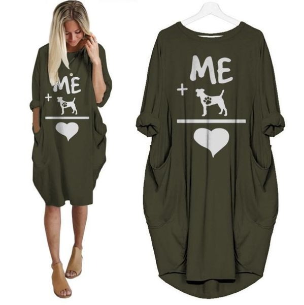 casual dresses 2021 fashion t-shirt for women funny dog printed gift girl long loose midi dress female harajuku streetwear top, Black;gray
casual dresses 2021 fashion t-shirt for women funny dog printed gift girl long loose midi dress female harajuku streetwear top, Black;gray