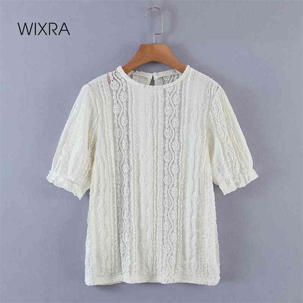 wixra solid lace t shirts womens o neck short sleeve femme loose tee summer new 210419, Black;gray
wixra solid lace t shirts womens o neck short sleeve femme loose tee summer new 210419, Black;gray