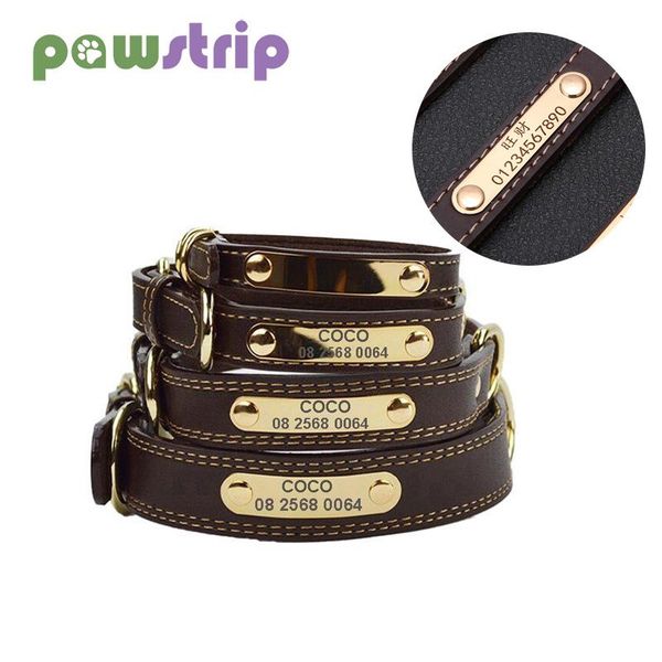 dog collars & leashes pet adjustable personalized collar leather for puppy name id tags dogs cats pets accessories
dog collars & leashes pet adjustable personalized collar leather for puppy name id tags dogs cats pets accessories