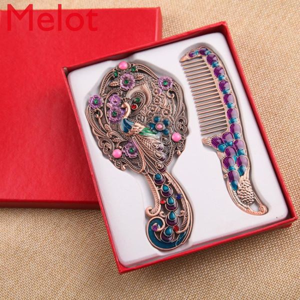 mirrors stall gift for girlfriend god festival practical portable handle makeup peacock small copper mirror comb birthday
mirrors stall gift for girlfriend god festival practical portable handle makeup peacock small copper mirror comb birthday