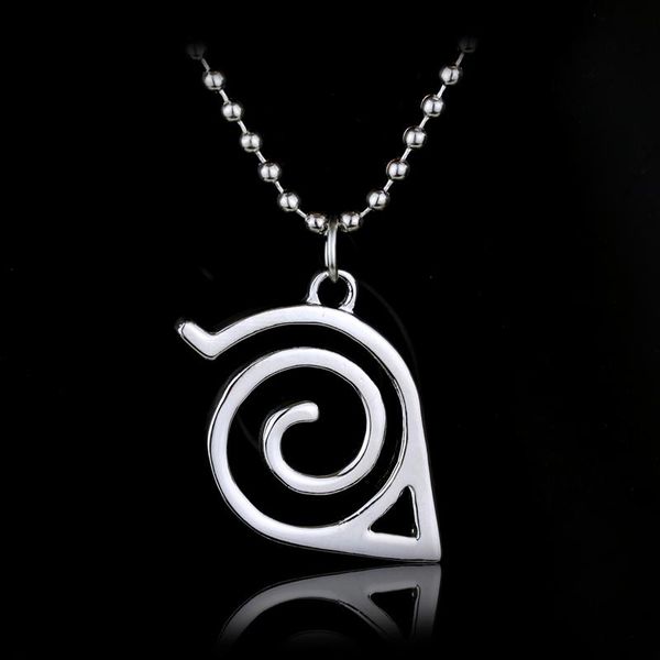 naruto konoha logo swirl pendant necklace woman man cosplay choker chain jewelry accessory gift necklaces, Silver
naruto konoha logo swirl pendant necklace woman man cosplay choker chain jewelry accessory gift necklaces, Silver