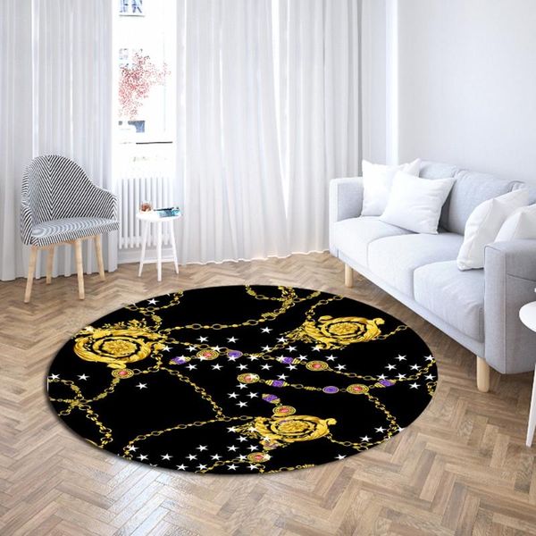 golden flower round carpet 3d print gold chain floor rugs vintage baroque chair area euporean pattern luxury mat carpets
golden flower round carpet 3d print gold chain floor rugs vintage baroque chair area euporean pattern luxury mat carpets
