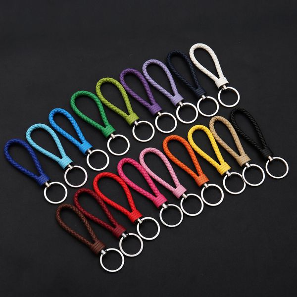 woven leather rope key chain high-grade keyring personalized creative automobile gifts wholesale, Silver
woven leather rope key chain high-grade keyring personalized creative automobile gifts wholesale, Silver