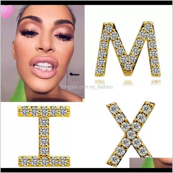 grillz, body drop delivery 2021 hip hop letter single tooth grillz for men women diamonds 26 capital letters dental grills 18k plated jewelr, Black
grillz, body drop delivery 2021 hip hop letter single tooth grillz for men women diamonds 26 capital letters dental grills 18k plated jewelr, Black